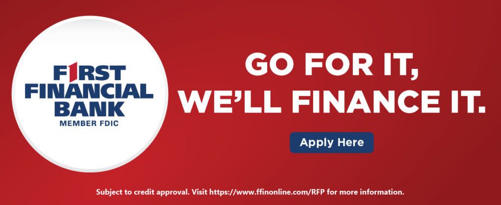 First Financial Bank Financing banner