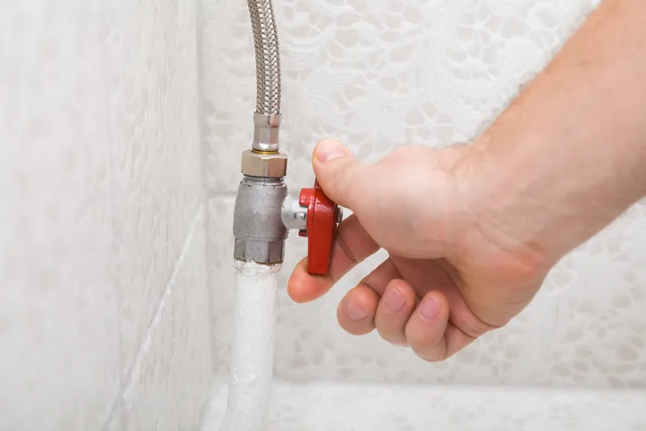 turning off water to a toilet
