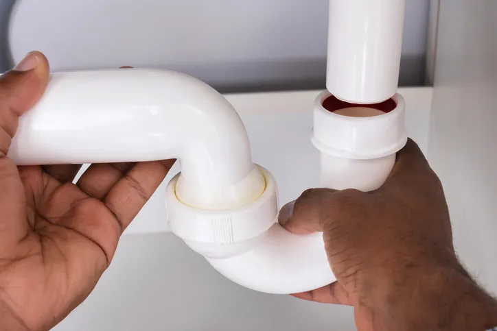 how to clean a sink's p trap.